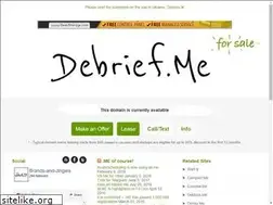 Sites similar to debrief.me