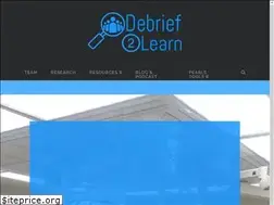 Sites similar to debrief2learn.org