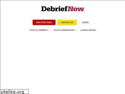 Sites similar to debriefnow.com