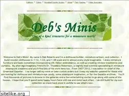 Sites similar to debsminis.com