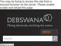 Sites similar to debswana.com