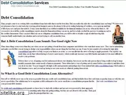 Sites similar to debt-consolidation.pw