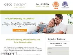 Sites similar to debt-therapy.co.za
