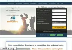 Sites similar to debtconsolidationcare.com