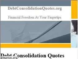 Sites similar to debtconsolidationquotes.org