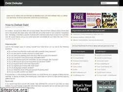 Sites similar to debtdefeater.com