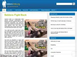 Sites similar to debtorsunite.org