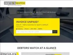 Sites similar to debtorswatch.com
