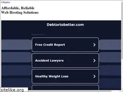 Sites similar to debtortobetter.com
