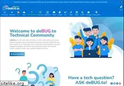 Sites similar to debug.to
