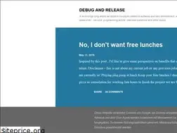 Sites similar to debugandrelease.blogspot.com