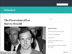 Sites similar to debunked.wordpress.com