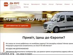 Sites similar to debus.com.ua