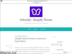 Sites similar to debutify.wordpress.com
