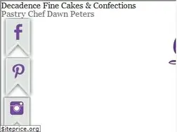 Sites similar to decadenceweddingcakes.com