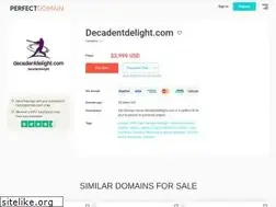 Sites similar to decadentdelight.com