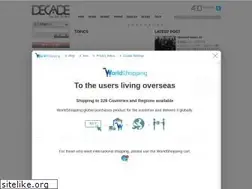 Sites similar to decadeshop.com