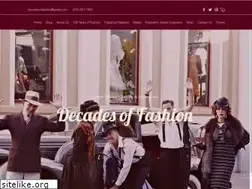 Sites similar to decadesoffashionsf.com