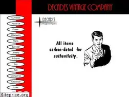 Sites similar to decadesvintage.com