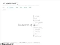 Sites similar to decahedronofq.wordpress.com