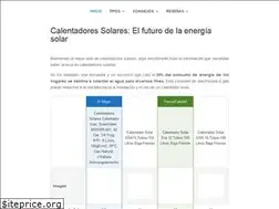 Sites similar to decalentadoressolares.com