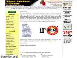 Sites similar to decals.com.au