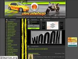 Sites similar to decalshop.hu