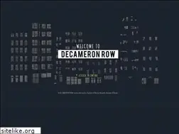 Sites similar to decameronrow.com