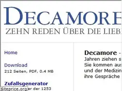 Sites similar to decamore.com