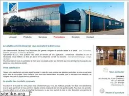 Sites similar to decamps.be