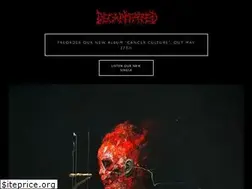 Sites similar to decapitatedband.net