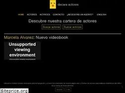 Sites similar to decara-actores.com