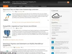 Sites similar to decatec.de