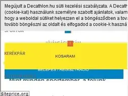 Sites similar to decathlon.hu
