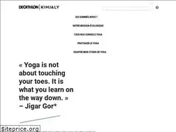 Sites similar to decathlon.yoga