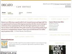 Sites similar to decatolaw.com