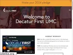 Sites similar to decaturfirst.org