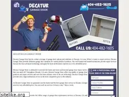 Sites similar to decaturgaragedoor.com