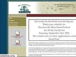 Sites similar to decaturvillemainstreet.com