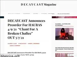 Sites similar to decaycast.wordpress.com