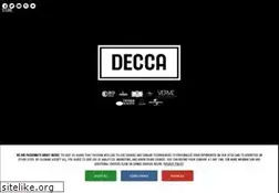 Sites similar to decca.com