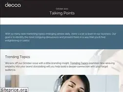 Sites similar to deccatalkingpoints.com