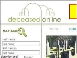 Sites similar to deceasedonline.com