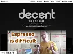 Sites similar to decentespresso.com
