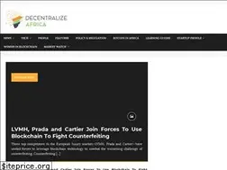 Sites similar to decentralize.africa