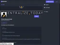 Sites similar to decentralize.today