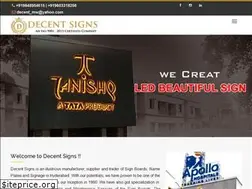 Sites similar to decentsigns.com