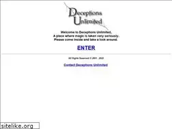 Sites similar to deceptionsunlimited.com