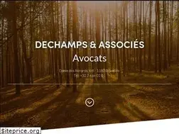 Sites similar to dechamps-avocat.be