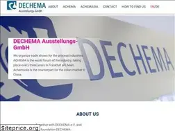 Sites similar to dechema-gmbh.de
